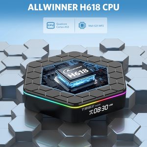 Android 12.0 TV Box h618 Quadcore 4GB RAM 32GB 2.4G/5.0G kép Wifi <span class=keywords><strong>BT</strong></span> 5.0 6K/3D HD TV BOX ANDROID Hộp mã hỗ trợ 64GB lưu trữ - Product Image 4