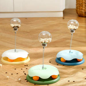 Petop Factory Juguete para Gatos: Bola Dispensadora de Comida Lenta con Resorte, Limpieza Dental, Duradero y Giratorio para Premios - Product Image 3