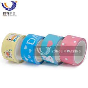 Chian Gummed Kraft Grip Tùy Chỉnh Băng Cuộn Seal <span class=keywords><strong>Masking</strong></span> Đóng Gói Keo Logo Băng Giấy - Product Image 5
