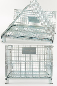 Ráp Mạ Kẽm Dây Thép Lưới Lưu Trữ Lồng Cho Kho - Product Image 5