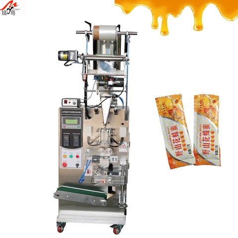 Electric Automatic Liquid Sachet Filling Sealing Machine Steel Motor Components for Chemical Packaging Paper Plastic Film Foil