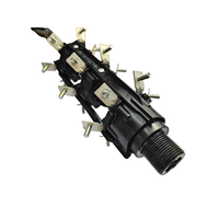 Borne de sertissage à tige courte 8AWG pour transformateur à huile 3 pôles de petite capacité, pour application sur transformateur