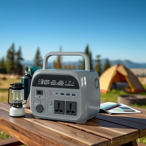 Meilleure station d'alimentation solaire portable 300W 400W 500W 600W, générateur au lithium, contrôleur MPPT, station d'alimentation solaire écoénergétique - Product Image 2