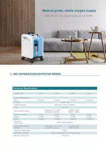 治療のためのlovtec高品質医療機器<span class=keywords><strong>5L</strong></span>ポータブル酸素濃縮器 - Product Image 6