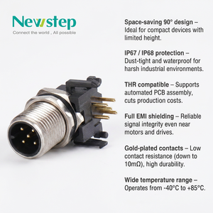 Appareil de détection <span class=keywords><strong>électrique</strong></span> M12 DIN avec boîtier en cuivre, étanche IP67, <span class=keywords><strong>pour</strong></span> usage automobile, détection d'individus/objets via - Product Image 6