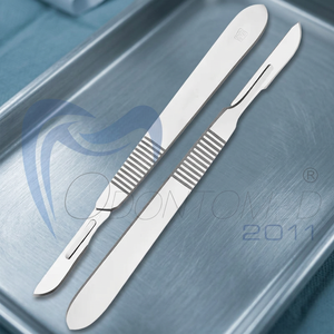 Manche de scalpel Odontomed 2011 de haute qualité n° 3 pièces en acier inoxydable de qualité médicale ODM-24-24F certifiées CE avec garantie de 3 ans pour - Product Image 3