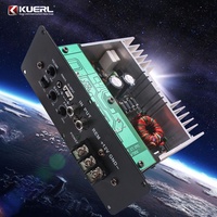 Modification audio automobile en gros 12V24V RMS80W Caisson de basses sous le siège de voiture avec amplificateur intégré