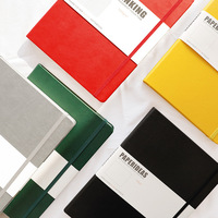 Cuadernos de Alta Calidad para Oficina, con Páginas Rayadas y Punteadas, Personalizados con Impresión UV, Tapa Dura de Cuero PU, 120 Hojas, Regalo Promocional