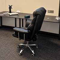 Chaise de bureau, chaise d'ordinateur pour le bureau à domicile, chaise de bureau confortable pour longues sessions, chaise de bureau de direction