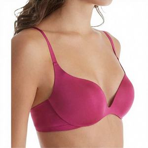 Sujetador Push-Up de Alta Calidad, Acolchado, con Encaje, Sin Varillas, Transpirable, Tejido, Lencería Sexy, Venta al Por Mayor, Fabricante OEM - Product Image 1