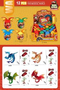 Jouet éducatif intelligent en forme d'œuf de <span class=keywords><strong>dinosaure</strong></span> pour enfants, simulation d'animaux et de dinosaures - Product Image 6