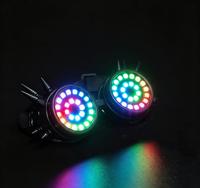 Lunettes LED Lumineuses Multicolores Tendance pour Bars, KTV, Soirées et Spectacles – Accessoires d'Ambiance Technologiques et Lumineux