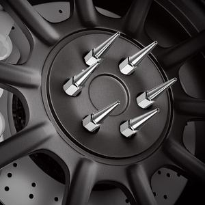 25PCS 14x1.5 6 육각 스파이크 크롬 벌지 도토리 자동차 휠 러그 너트 시보레 실버라도 1995-1999 캐딜락 에스컬레이드 1995-2017 - Product Image 4