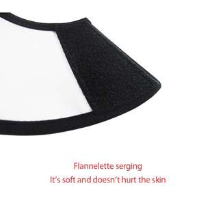 Yumuşak koni ayarlanabilir E yaka plastik hafif Elizabethan köpek koni Pet ameliyat sonrası - Product Image 6