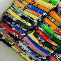 Lot en gros de t-shirts imprimés hip-hop pour hommes, styles variés, décontractés, 100 % coton, pour la revente streetwear