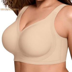Reggiseno Senza Ferretto Personalizzato OEM con Logo, Push-up, Senza Cuciture, Copertura Completa, Bralette Comoda per Donna - Product Image 1