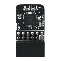 Module TPM 2.0 GIGABYTE de qualité garantie, prix d'usine, module de sécurité, 12-1, 12 broches LPC, carte de cryptage, module TPM 2.0 pour PC