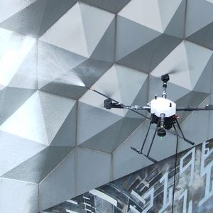 JIUSI D15R Soft Wash Multi-Purpose Window Facade & Solar Panel Cleaning <b>Drone</b> for Building Exterior Maintenance - Product Image 1