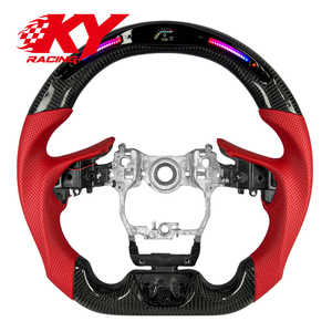 Volante de carreras personalizado con LED, RPM, fibra de carbono para Lexus LC LC500 LC500h IS RC F, accesorios interiores para automóvil - Product Image 1