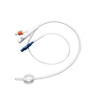 Pemasok Pabrik Cina Produk Baru Probe Suhu Silikon Kateter <span class=keywords><strong>Foley</strong></span> Tiga Jalur 8Fr-24Fr Bersertifikat CE - Product Image 1
