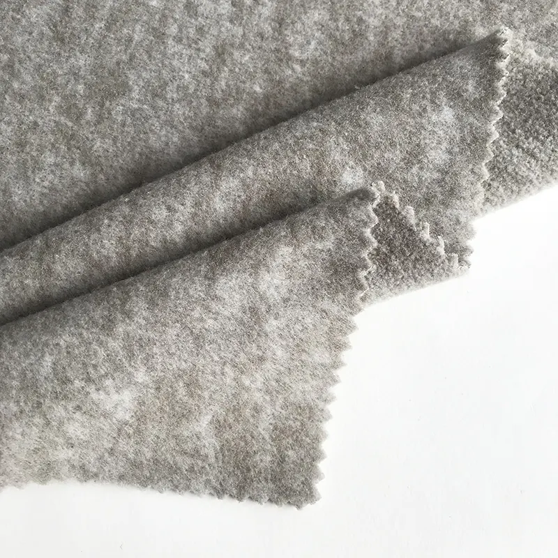 2020 Hot Selling Soft 100% Polyester Sweatshirt Fleece Fabric For Overcoat