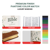 Papel para Biblia de Edición Económica para Misiones y Programas de Evangelización a Nivel Mundial, Impresión de Libros Bíblicos con Estampado Dorado Personalizado