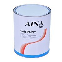 Peinture automobile monocomposant AINA C101 1K Blanc Diamant, revêtement liquide acrylique haute brillance pour la retouche automobile, vente en gros