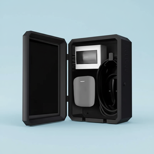 Nouvelle borne de recharge octogonale pour véhicules électriques et véhicules à énergie nouvelle, sortie AC/DC 7 kW, avec fonctions solaires/vent/température, protection extérieure contre la pluie/la poussière/la rouille - Product Image 1