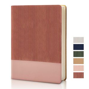 Carnet de notes personnalisé vert 216 pages lignées 100 papier GSM cuir PU carnet de notes à couverture souple planificateurs et revues carnet de notes à registre personnalisé - Product Image 2