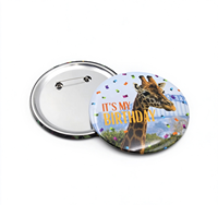 Boutique en ligne - Vente chaude - Impression numérique - Badge personnalisé de 3 pouces (58 mm) - Épingle à badge