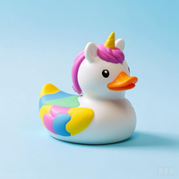 Vente Flash : Mini Canards en Caoutchouc Personnalisables avec Logo, Faible Prix et Faible MOQ, Cadeau Promotionnel, Jouets pour Enfants, Expression Sonore, Vente en Gros