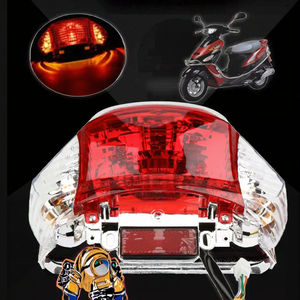 Feu arrière pour moteur GY6 <span class=keywords><strong>50cc</strong></span> 4 temps pour <span class=keywords><strong>scooter</strong></span> <span class=keywords><strong>chinois</strong></span> TaoTao Sunny Jonway - Nouveau feu rouge Garantie 3 ans <span class=keywords><strong>Marque</strong></span> DUPANQ - Product Image 3