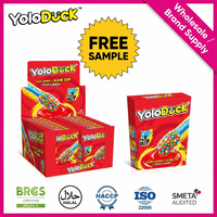 Yoloduck Candy Vente en gros, Marque privée personnalisée, Premium, En vrac, Nouveaux bâtonnets de bonbons gélifiés moelleux, Bonbons à tremper à la sauce aux fruits acidulés
