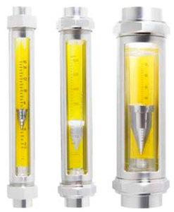 Yokogawa Variable Area Flow Meter <b>RANG</b> RAGN Rotameter Glass Tube - Product Image 6