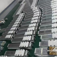 Modul Robot Sumbu Tunggal GTH5 GTH50 dengan Meja Geser Terintegrasi, Rel Pemandu Gerak Linear, Aktuator Sekrup Bola, Cocok untuk Motor AC
