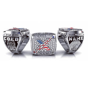 Anillo de campeón deportivo juvenil personalizado Anillos de campeonato de Béisbol Juvenil - Product Image 4