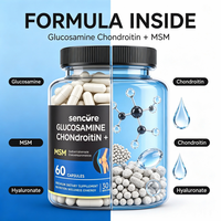 Comprimés de collagène Msm pour le soutien des articulations et des os avec du sulfate de glucosamine et de chondroïtine
