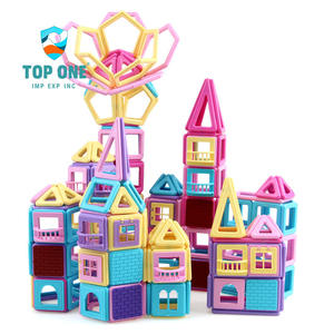 TopOne usine directe en gros aimant magique en plastique jouet constructeur bloc de construction carreaux tige jouets - Product Image 2