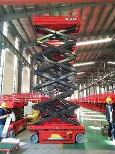 <span class=keywords><strong>Lift</strong></span> Gunting Elektrik Self Propelled 12 Meter untuk Transfer Barang di Gudang dengan Kualitas Baik - Product Image 2