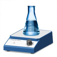 Agitateur magnétique à vitesse réglable, mélangeur électronique de laboratoire, capacité de 2L, AC 100-240V, prise EU US