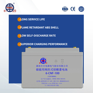 แบตเตอรี่เจล 6 CNF 100Ah, 12V สำหรับระบบโซลาร์เซลล์แบบ Deep Cycle สำหรับระบบออฟกริด UPS และสำรองพลังงานทดแทน 6-CNF-100 12v 100ah Lea - Product Image 1