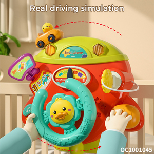 Edredón <span class=keywords><strong>de</strong></span> <span class=keywords><strong>Desarrollo</strong></span> Educativo sensorial para bebés, juguetes electrónicos con volante <span class=keywords><strong>de</strong></span> <span class=keywords><strong>12</strong></span> <span class=keywords><strong>a</strong></span> <span class=keywords><strong>18</strong></span> <span class=keywords><strong>meses</strong></span> con luz y música - Product Image 4
