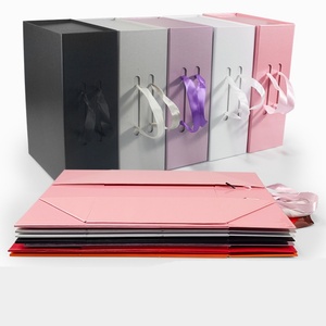 Hand Withdrawal Recyclable Folding <b>Box</b> Magnet <b>Box</b> Rigid Flat Luxury Magnetic Folding Storage Paperboard Gift <b>Box</b> - Product Image 2