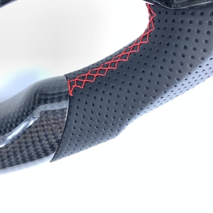 <span class=keywords><strong>พวงมาลัย</strong></span>คาร์บอนไฟเบอร์ปลอมแปลงสีแดงสำหรับ<span class=keywords><strong>2014</strong></span> 2015 2016 2017 2018 corolla/<span class=keywords><strong>2014</strong></span> 2015 2016 2017 2018 RAV4/2021Toyota Vios GRS - Product Image 6