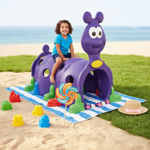 <span class=keywords><strong>Tunnel</strong></span> <span class=keywords><strong>de</strong></span> jeu en plastique pour l'intérieur, idéal pour les parcs d'aventure et l'usage éducatif (escalade et ramassage) dans le jardin - Product Image 1