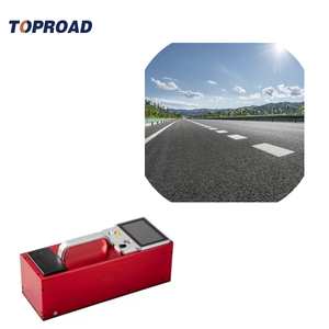 Medidor de retrorreflexión portátil Gloomy para reflectómetro de líneas de tráfico de señalización vial y probador de pavimento 1 año de garantía - Product Image 1
