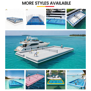 Cancha de Pickleball Flotante Inflable, Ligera y Portátil, Espacio Premium para Juegos Acuáticos y de Ocio - Product Image 2