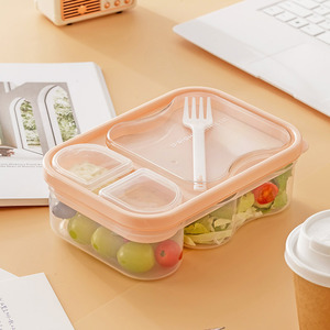 Lonchera Nueva 2026 con Cubiertos, Lonchera para Horno de Microondas, Lonchera Portátil con Compartimentos de Plástico de Grado Alimenticio - Product Image 2