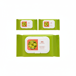 Holika Holika Salviette Detergenti Quotidiane Idratanti al Profumo di Oliva, 60 Fogli per Confezione, 300g, 3 Confezioni Scontate - Product Image 1