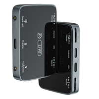 Convertidor de Tarjeta de Sonido Estéreo 3 en 1 para iPhone y Android, Adaptador Universal de Audio de 3.5mm para Micrófono y Auriculares, Transmisión en Vivo